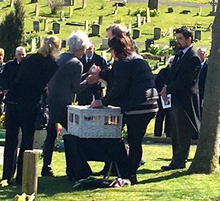 dove release funerals funeral